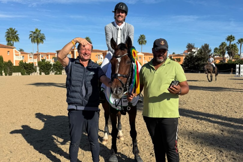 Thomas van Rijckevorsel, taking the win in the Silver Tour Grand Prix MET